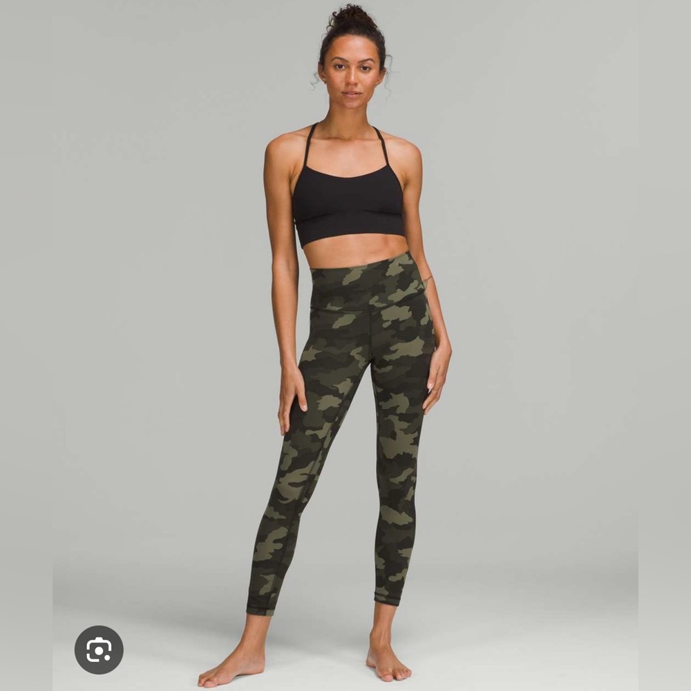 Lululemon Align High-Rise Pant 25" ColourHeritage 365 Camo Medium Olive Multi